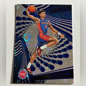 Panini Revolution Detroit pistons nba RC Ausar Thompson Winter Foil Card 117